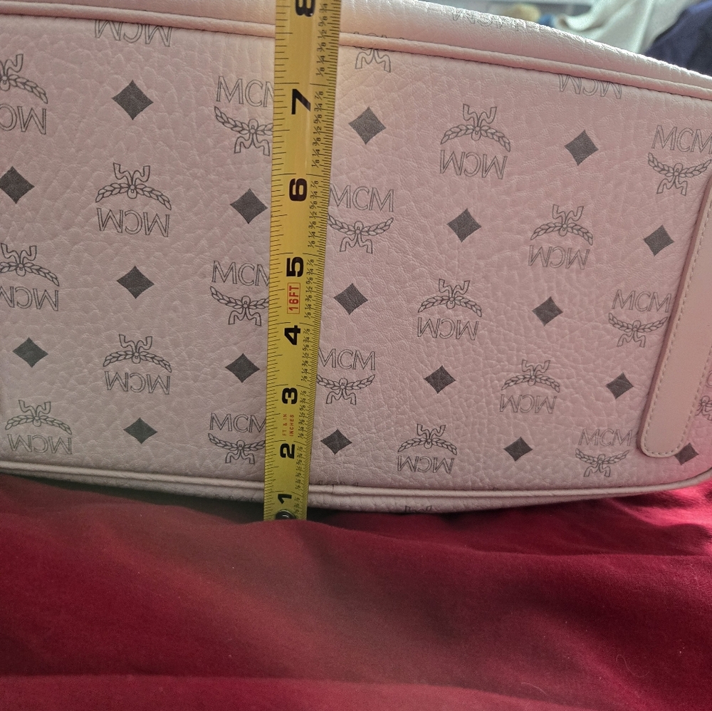 MCM Pink Tote Bag with Structured Design - Picture 8 of 9